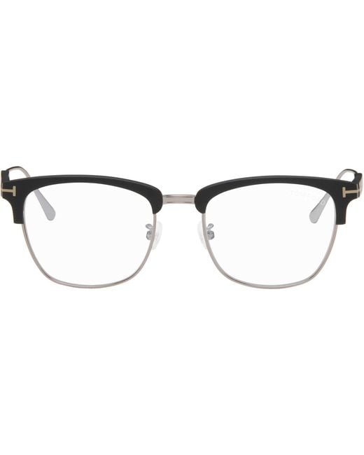 Tom Ford Black Square Glasses for men