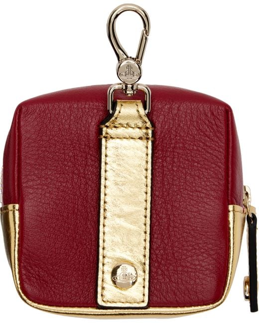 Vivienne Westwood マルチカラー ミニ Teddies Cube レザー コイン 