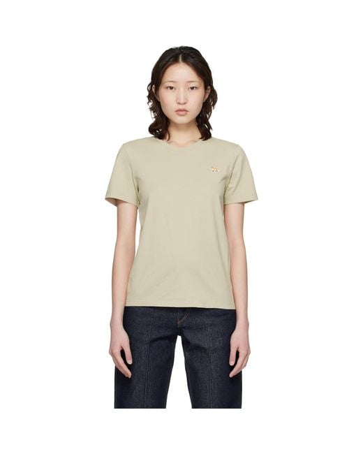 Maison Kitsuné Black Baby Fox Regular T-Shirt