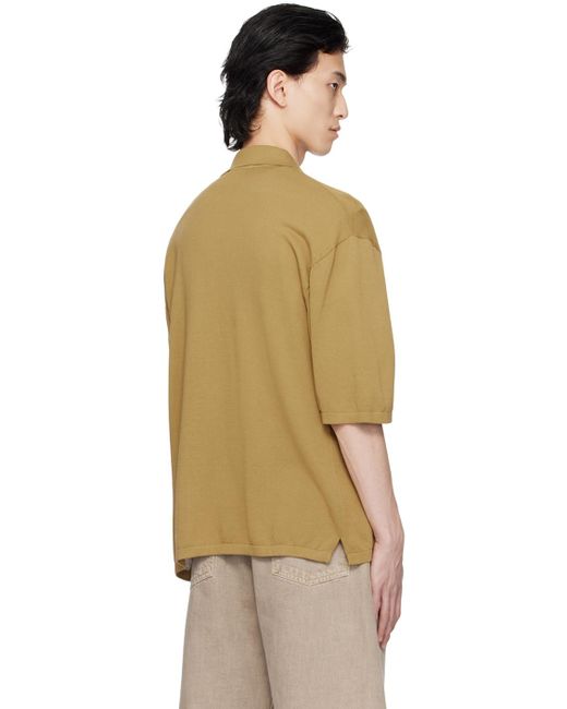 Lemaire Natural Button Shirt for men