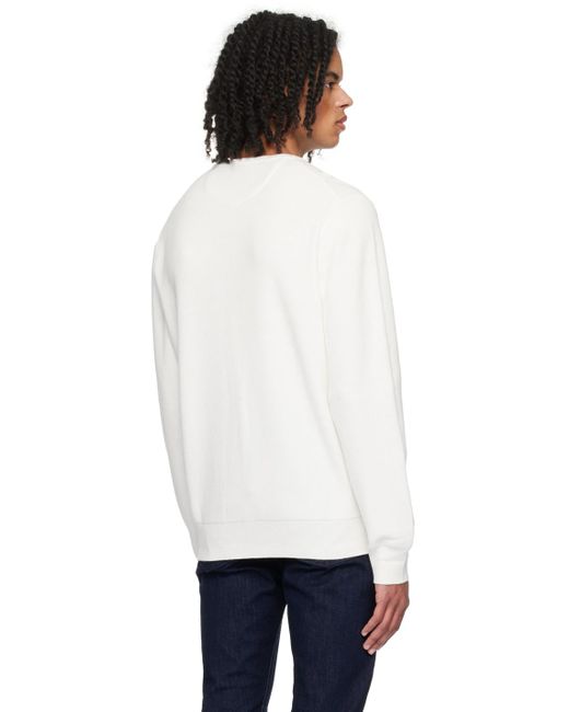 Polo Ralph Lauren Off-white Textured Sweater for men