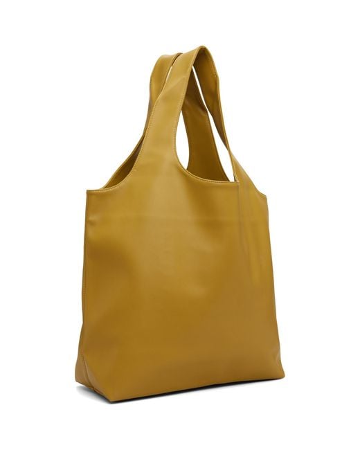 A.P.C. Metallic Khaki Ninon Tote for men