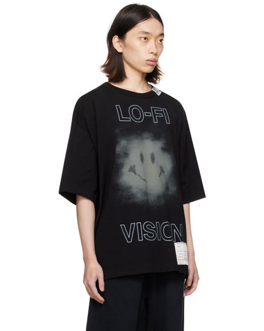メンズ Maison Mihara Yasuhiro Lo-fi Vision Tシャツ Black