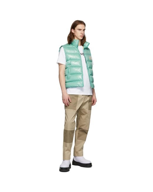 Moncler Genius 2 Moncler 1952 White Awake Ny Edition Logo T-shirt for men
