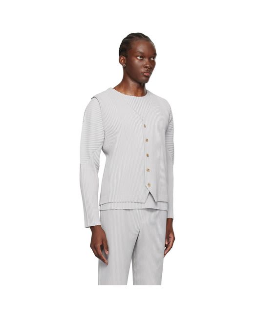 Homme Plissé Issey Miyake Black Basics Vest for men