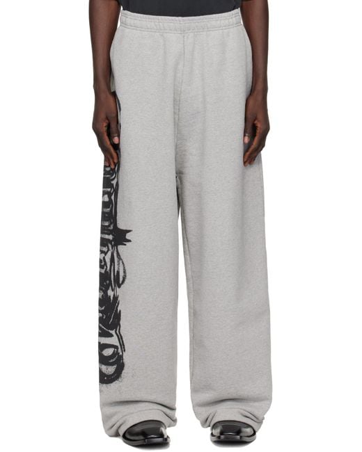 Vetements Black Goth Sweatpants for men