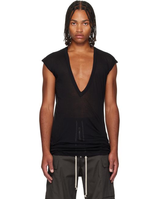 Rick Owens Black Concordians Dylan T-Shirt for men