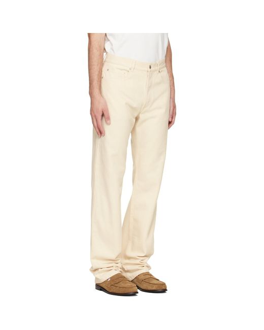 A.P.C. Natural Off- Rescue Jeans for men