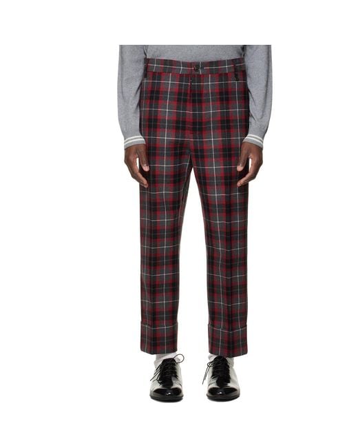 Vivienne Westwood Purple George Turn-Up Trousers for men