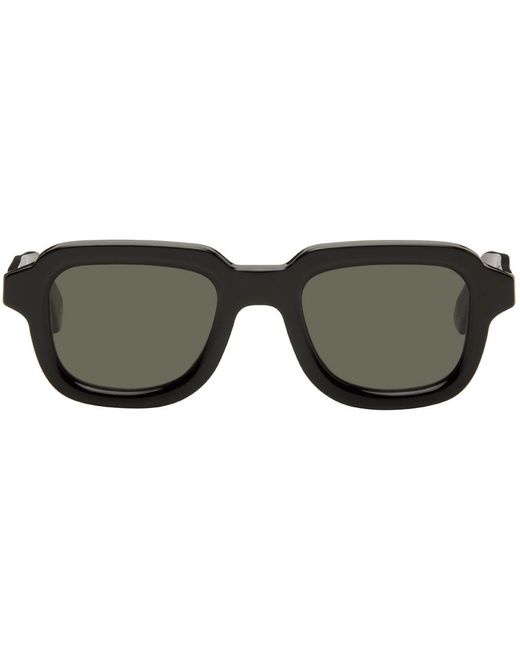Retrosuperfuture Black Milano Sunglasses for men