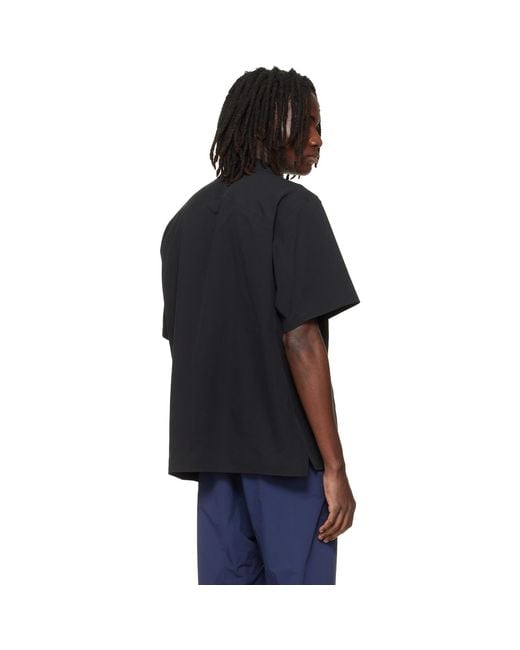 Veilance Black Field S/S Shirt for men