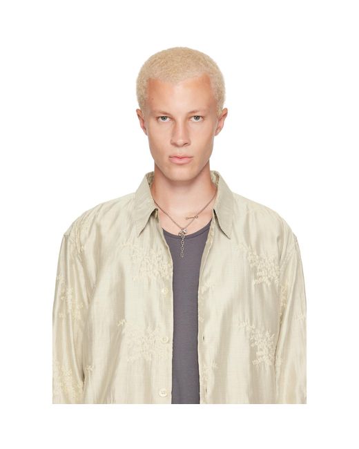 Justine Clenquet Metallic Althea Necklace for men
