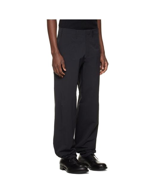 Veilance Black Voronoi Trousers for men