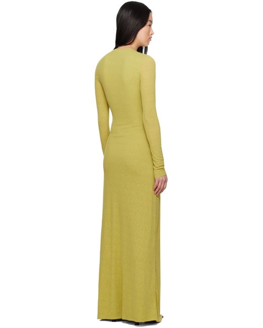 Nanushka Black Rozal Maxi Dress