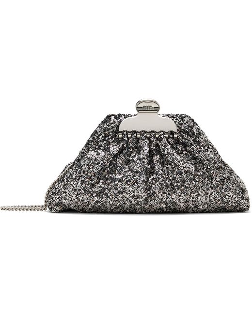 Marc Jacobs Black 'The Sequin Glam Small' Clutch
