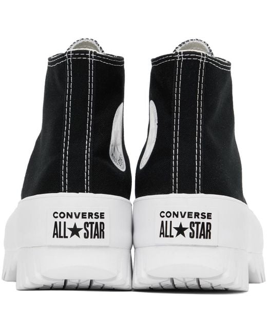 Converse Black 'chuck Taylor All Star Lugged 2.0' High-top Sneakers for men