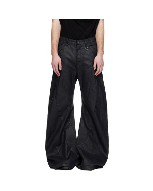 Julius Black Bending Tuba Jeans for men