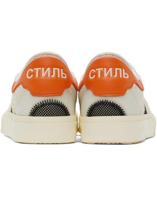 【関税込み】Heron Preston オフホワイト Day 2 Day スニーカー Heron Preston Off-White Day 2 Day Sneakers Heron Preston