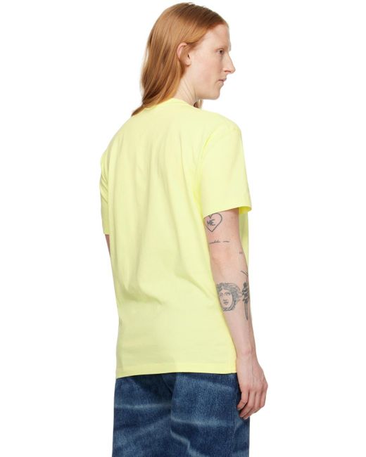 T-shirt leon 'extra virgin' jaune Eytys en coloris Yellow