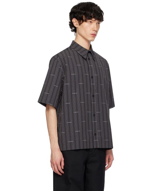 Givenchy Black Striped Shirt for men