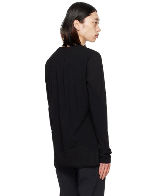 T-shirt à manches longues m ts 770 noir Thom Krom pour homme en coloris Black