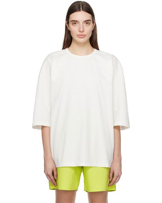 MM6 by Maison Martin Margiela Multicolor Off-white Yoke Sleeve T-shirt