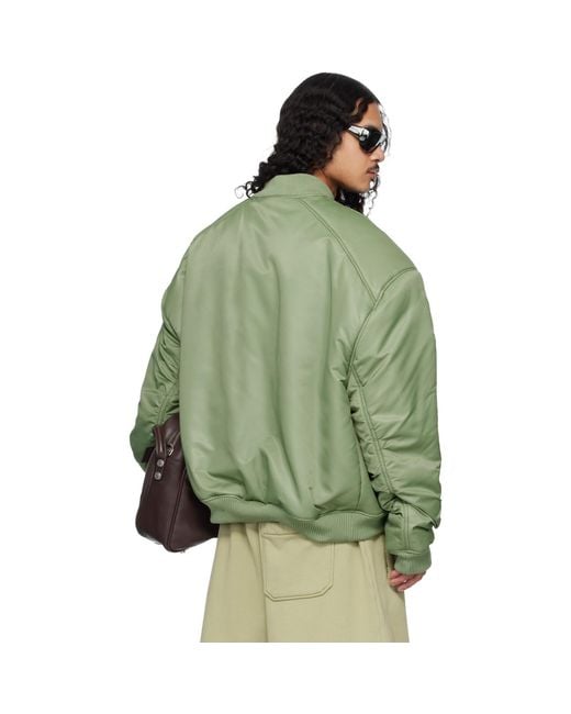 Lu'u Dan Green Unibomber Sweatshirt for men