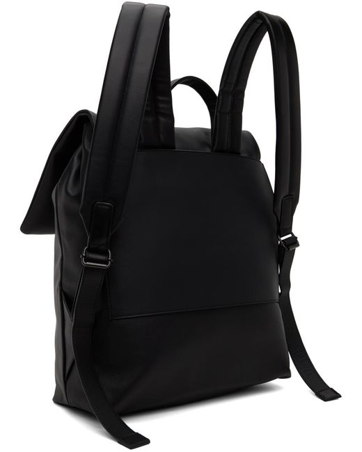 Marsèll Black Patta Backpack for men