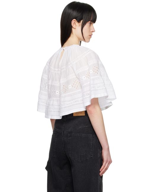 Isabel Marant ホワイト Dilama ブラウス White