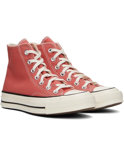 Converse Black Red Chuck 70 Vintage Sneakers for men