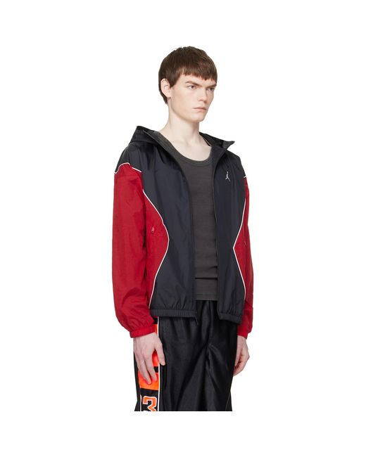 Nike Red Jordan Brooklyn Jacket for men