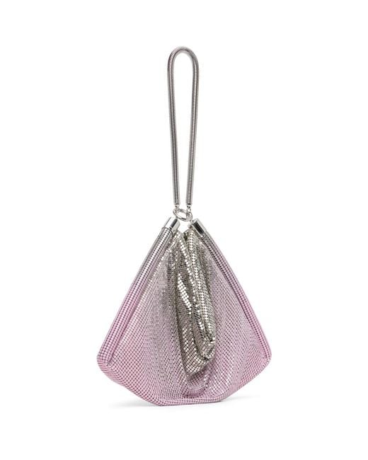 Rabanne Purple Chainmail Pocket Bag