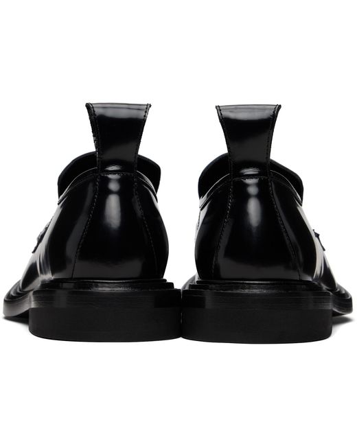 Moschino Black Oliver Loafers for men