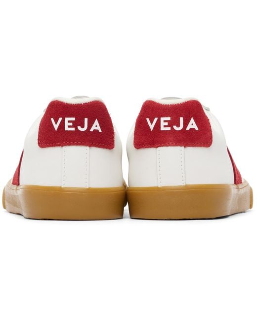 Veja Black Esplar Leather Sneakers