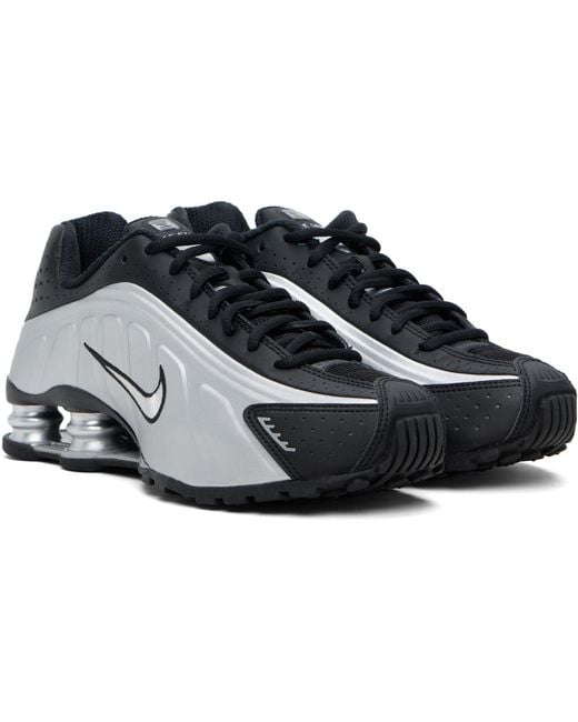 Nike Black Shox R4 Sneakers for men