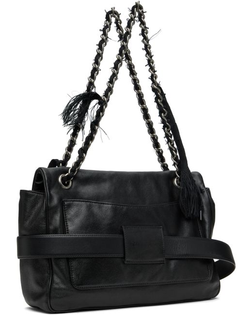Balenciaga Modu Flap Medium Chain Bag in Black | Lyst