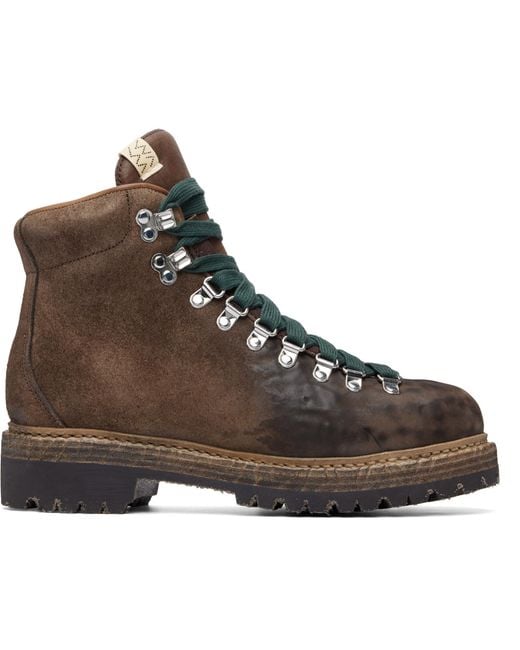 Visvim Brown Whymper Boots for men
