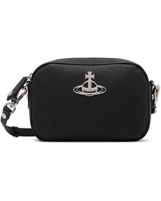 Vivienne Westwood Black Anna Messenger Bag for Men Lyst