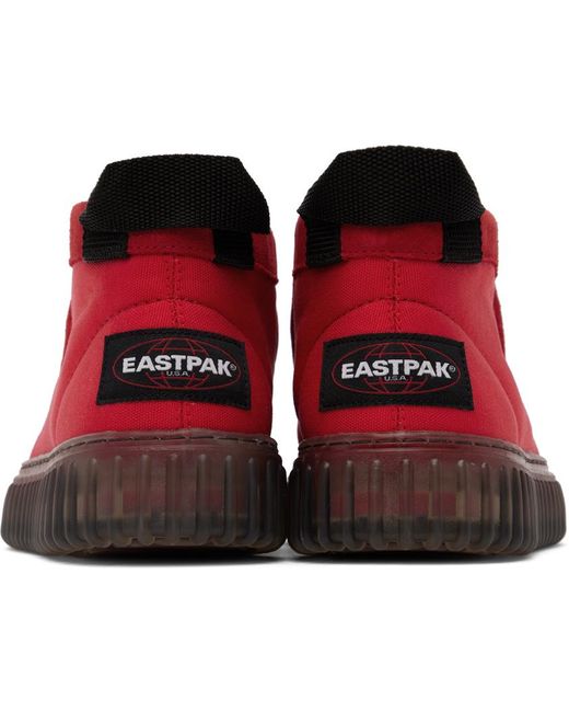Clarks Red Eastpak Edition Torhill Zip Boots for men