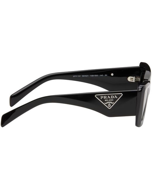 Prada Black Cat-eye Sunglasses for men