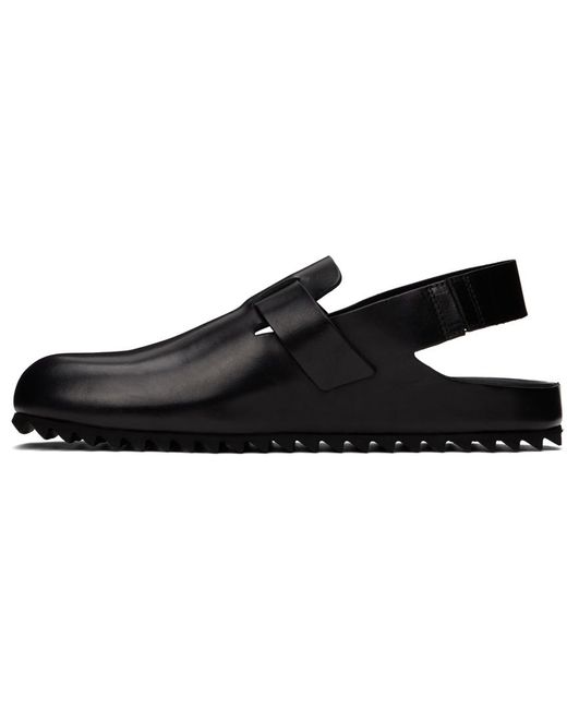 Officine Creative Black Agorà 008 Loafers for men