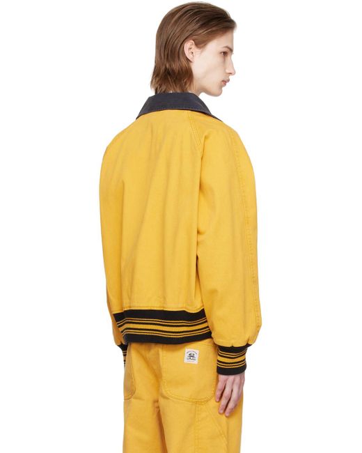 Bode Orange Yellow Banbury Jacket for men