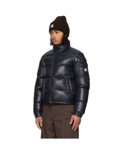 Moncler Black Levitha Short Down Jacket for men