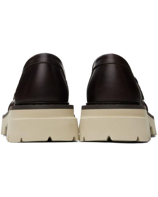 ferragamo chunky loafers
