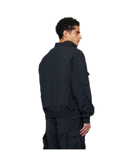 Nanamica Blue Alphadry Field Jacket for men