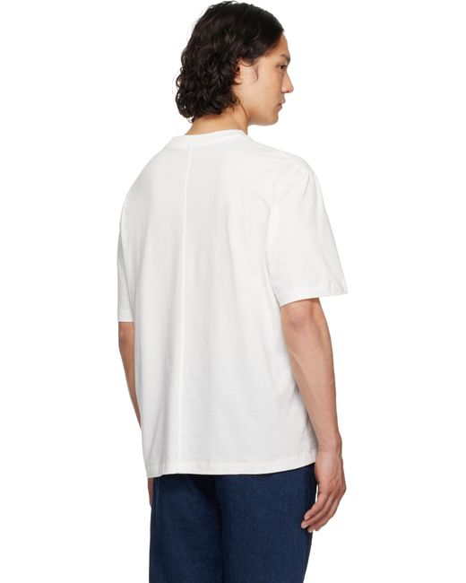 T-Shirt Errigal Blanc The Row pour homme en coloris White