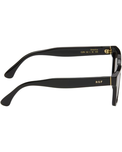 Retrosuperfuture Black Square America Sunglasses for men