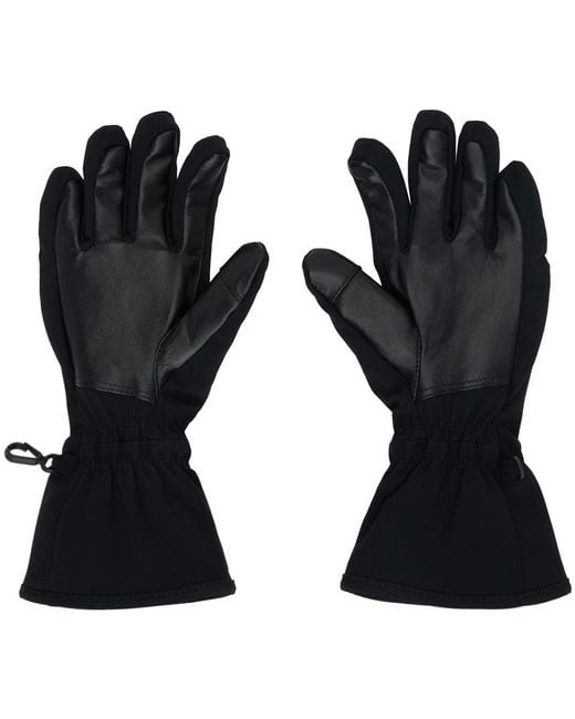 Balenciaga Black Skiwear Gl Ski Gloves