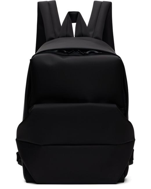 Côte&Ciel Black Sava Sleek Nylon Backpack for men