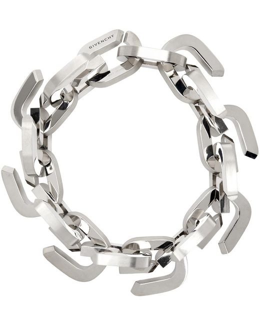 Givenchy Metallic Large G Link Necklace for men